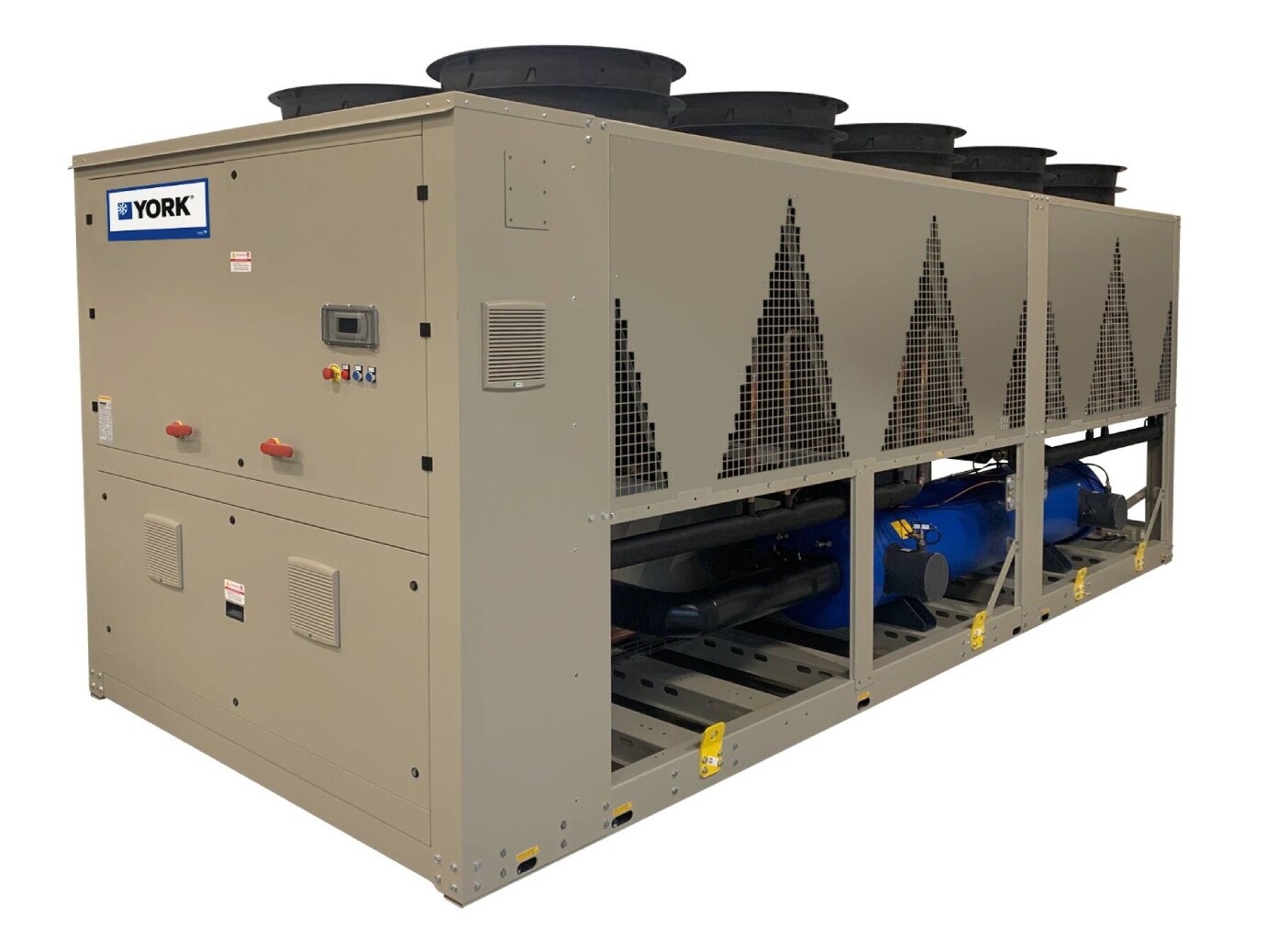 Air-cooled chiller designed for commercial use