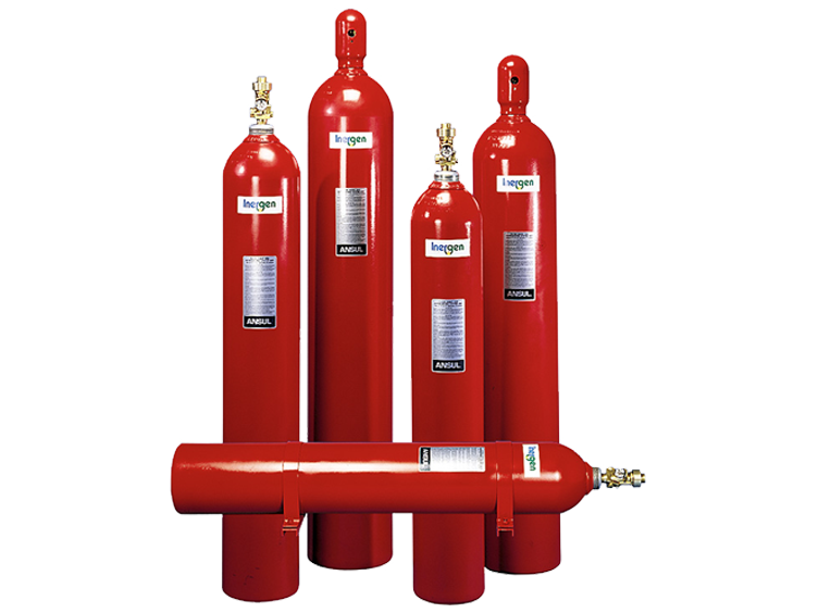 INERGEN 150 and 200 Bar Systems for fire suppression