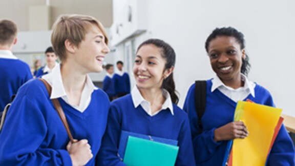 Students discussing 